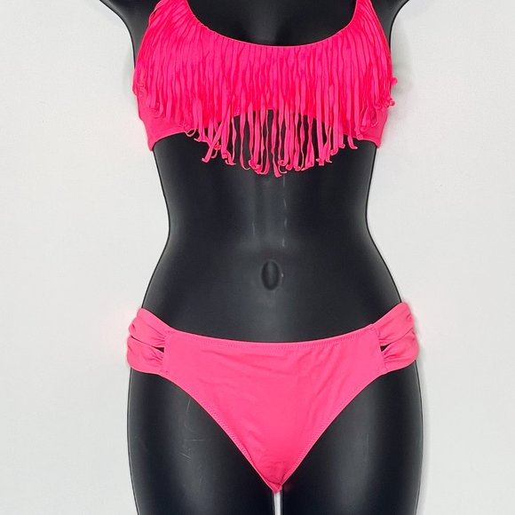 SCRUNCH SIDE BIKINI BOTTOMS - VICTORIAS SECRET PINK - Picture 6 of 6